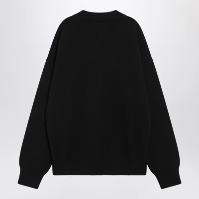 Ami Alexandre Mattiussi Ami Paris Men Ami De Coeur Wool Cardigan