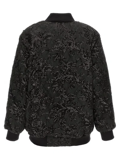 Le Twins Belluno Bomber Jacket In Black