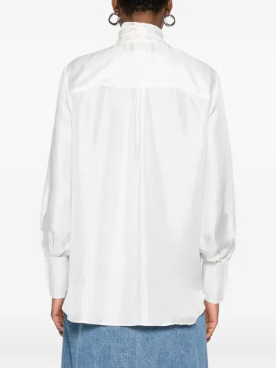 Archivio '67 Archivio 67 Bow-tie Blouse In White