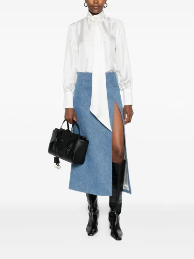 Archivio '67 Archivio 67 Bow-tie Blouse In White