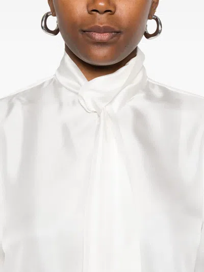 Archivio '67 Archivio 67 Bow-tie Blouse In White