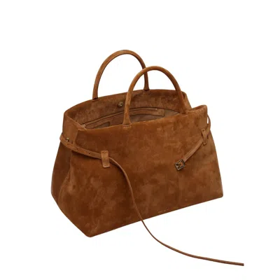 Manu Atelier Brown Tote Bags
