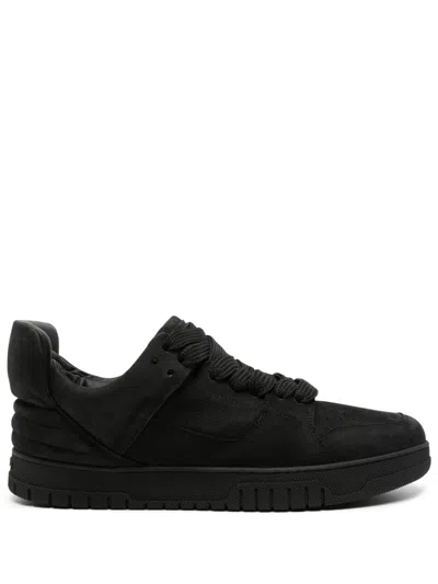 1989 Studio Solid Color Nubuck Low-top Sneakers In Black