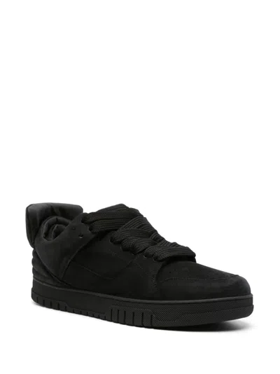 1989 Studio Solid Color Nubuck Low-top Sneakers In Black