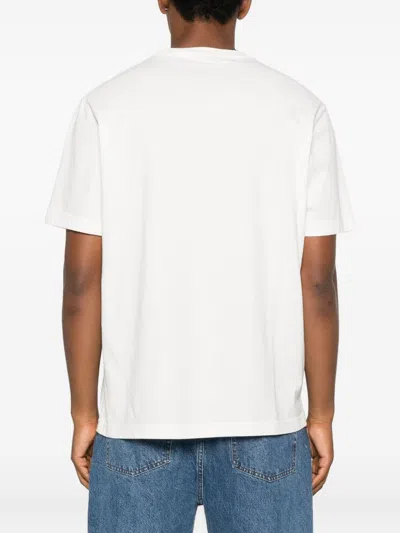 Autry X Maison Kitsune Autry X Maison Kitsuné T-shirt With Autry X Maison Kitsuné Logo In White