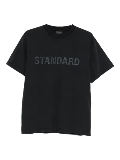 Balenciaga "standard" T-shirt By Bb In Black