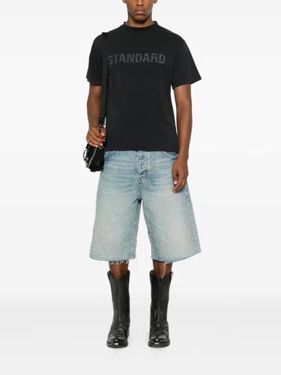 Balenciaga "standard" T-shirt By Bb In Black