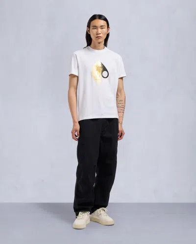 Moose Knuckles Men's Gold Series Augustine Tee In White