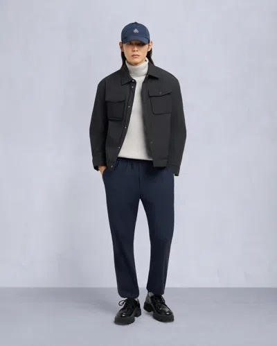 Moose Knuckles Men's Jacques Bunny Shirt Jacket In Black