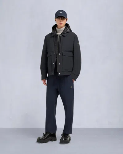 Moose Knuckles Men's Brixton Trucker Jacket In Black