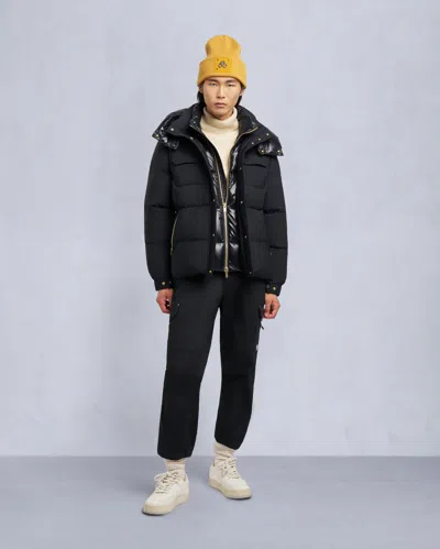 Moose Knuckles Men's Gold Series Nyluxe Suthep Jacket In Black