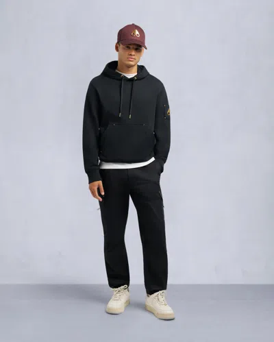 Moose Knuckles Men's Gold Series Martense Hoodie In Black