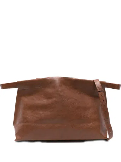 Bea Mombaers Leather Midi Tote Bag
