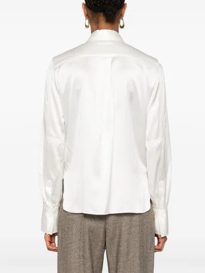 Brunello Cucinelli Shirts Light And Natural In White