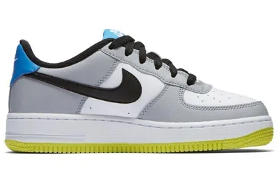 Nike (gs)  Air Force 1 'grey Volt' In Multi