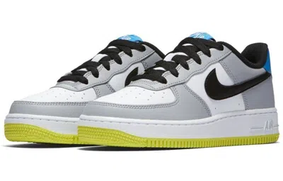 Nike (gs)  Air Force 1 'grey Volt' In Multi