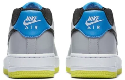 Nike (gs)  Air Force 1 'grey Volt' In Multi