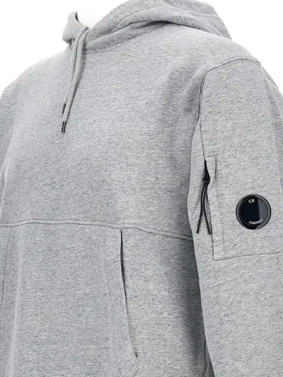 C.p. Company C.p.company Cotton Hoodie In Gray