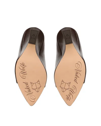 Naked Wolfe Reptile Brown Leather