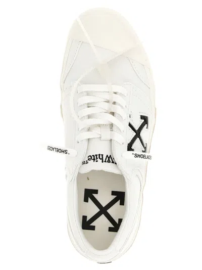 Off-white Low-top Sneakers With Graphic Arrow Detailing