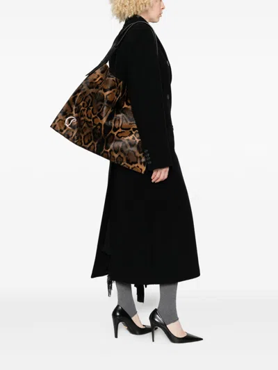 Christian Louboutin Baggy Leather Shoulder Bag