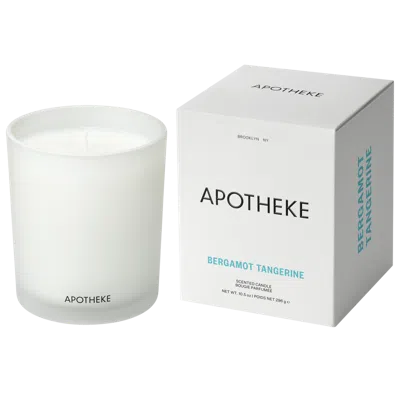 Apotheke Bergamot Tangerine Classic Scented Candle, 10.5 Oz. In White
