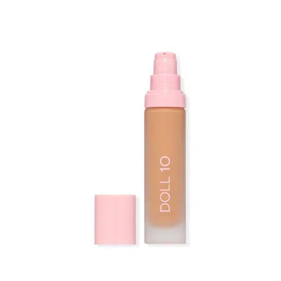 Doll 10 T.c.e This Covers Everything Super Coverage Serum Makeup With Peptides - Tan/deep