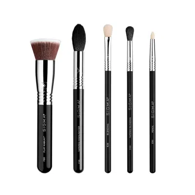 Sigma Beauty Most-wanted Brush Set In Black