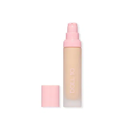 Doll 10 T.c.e This Covers Everything Super Coverage Serum Makeup With Peptides - Light In White