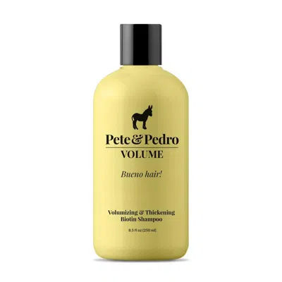 Pete & Pedro Volume Volumizing & Thickening Biotin Shampoo