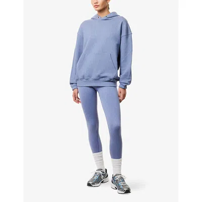 Gymshark Womens Gs Wrn Blue/peri Blu Mrl Lift Contour Seamless Stretch-woven Leggings Xs In Blue