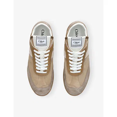 Chloé Kick Sneakers In Brown