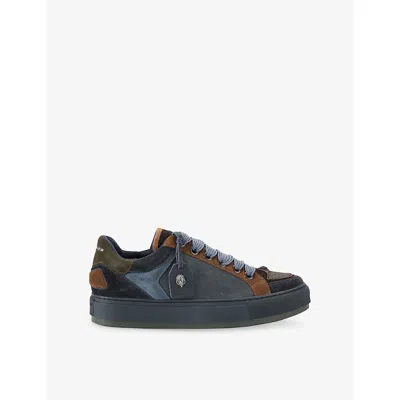 Kurt Geiger London Southbank Tag Platform Sneaker In Gray