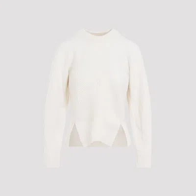 Alexander Mcqueen Rick Owens Open Back Gown In White