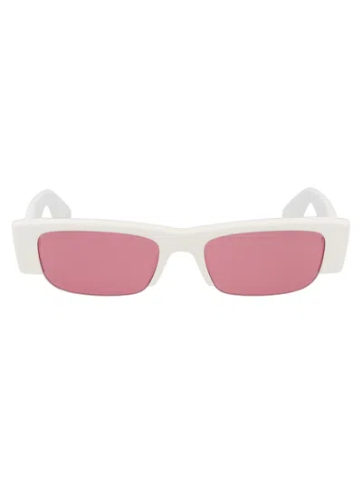 Alexander Mcqueen Alexander Mc Queen Sunglasses Am0404 S 005 In White