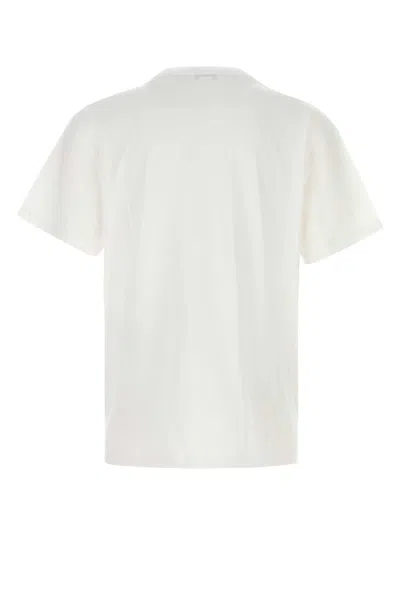Alexander Mcqueen Logo Cotton T-shirt In White