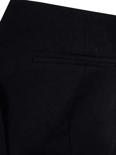 Alexander Wang Deconstructed Strapless Vest Top In Black