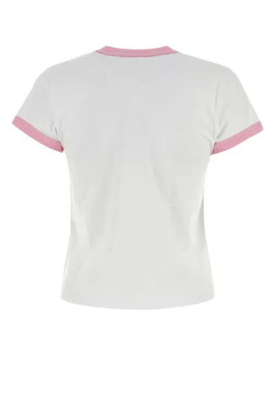 Alexander Wang Logo-print Cotton T-shirt In White