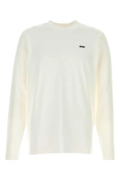 Autry White Cotton T-shirt In Multi