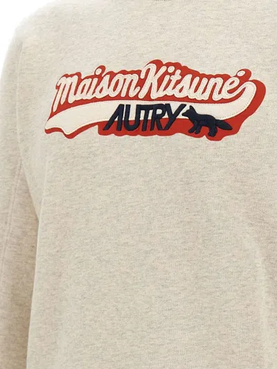 Autry X Maison Kitsune Autry X Maison Kitsuné Autry X Maison Kitsunè Logo Sweatshirt