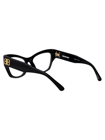 Balenciaga Black Acetate Optical Glasses