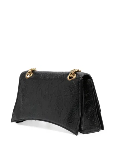 Balenciaga Crush Chain S Shoulder Bag In Black