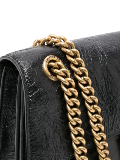 Balenciaga Crush Chain S Shoulder Bag In Black