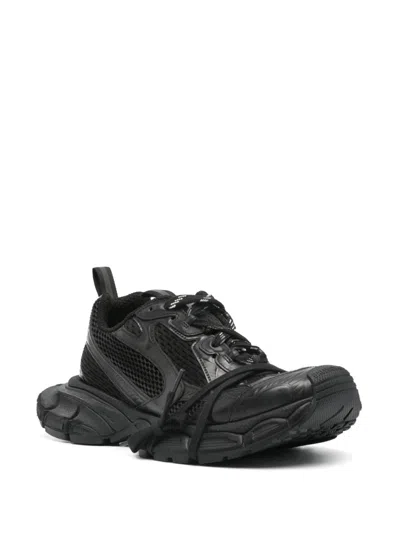 Balenciaga Low-top Sneakers 3xl Modern Design In Black