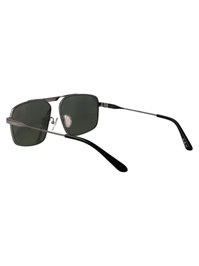 Balenciaga Metallic Green Sunglasses
