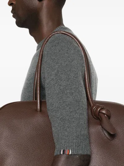 Extreme Cashmere Cashmere Crewneck Sweater In Gray