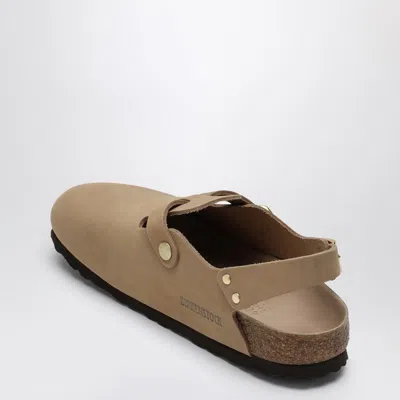 Birkenstock Tokyo Suede Slipper Slingback Strap In Brown