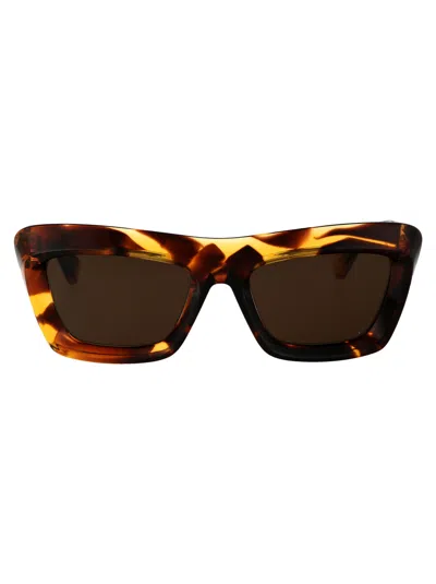 Bottega Veneta Acetate Bv1283s Sunglasses In Brown