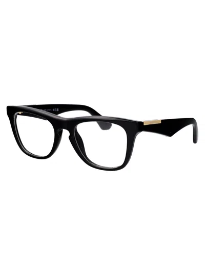 Burberry Black Acetate Optical Glasses In Black