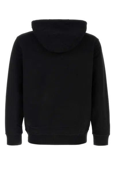 Burberry Black Cotton Sweatshirt In Black